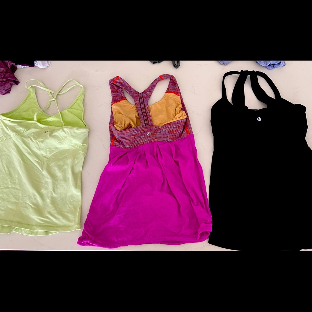 3 lululemon tops